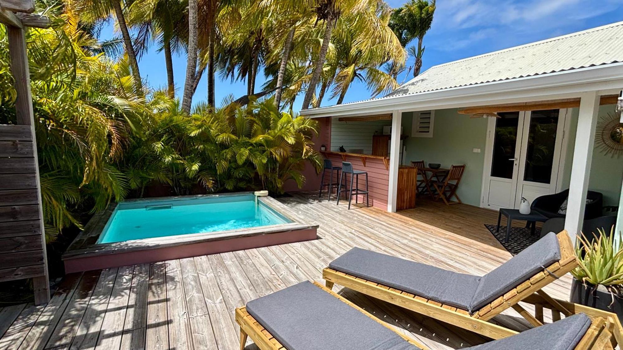 Kokogites, Bungalows Avec Piscines Privatives Saint-Francois  Exterior photo