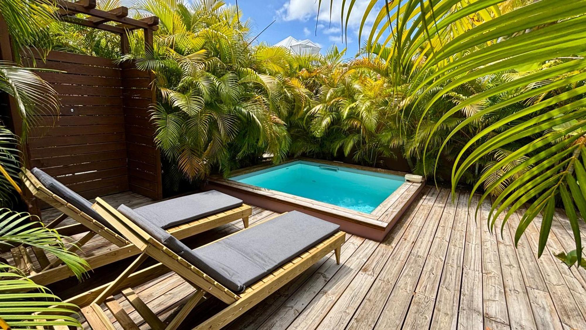 Kokogites, Bungalows Avec Piscines Privatives Saint-Francois  Exterior photo